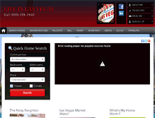 Tablet Screenshot of alasvegasrealestate.com